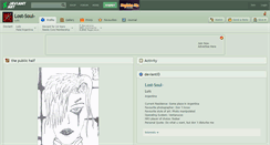 Desktop Screenshot of lost-soul-.deviantart.com