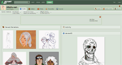 Desktop Screenshot of miteiru-san.deviantart.com
