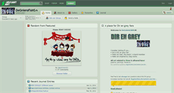 Desktop Screenshot of degnierefans.deviantart.com
