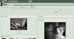 Desktop Screenshot of belah.deviantart.com
