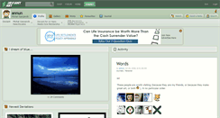 Desktop Screenshot of annun.deviantart.com