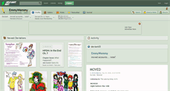 Desktop Screenshot of emmywemmy.deviantart.com