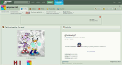 Desktop Screenshot of amyrose142.deviantart.com