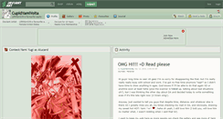 Desktop Screenshot of cupidyamivolta.deviantart.com