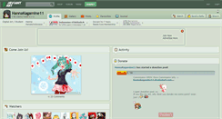 Desktop Screenshot of hannakagamine11.deviantart.com