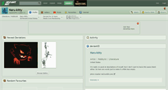 Desktop Screenshot of naru-kitty.deviantart.com