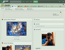 Tablet Screenshot of playdoh.deviantart.com