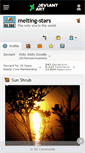 Mobile Screenshot of melting-stars.deviantart.com