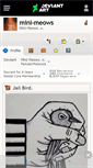 Mobile Screenshot of mini-meows.deviantart.com