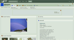 Desktop Screenshot of ladymoore.deviantart.com