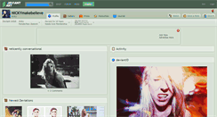 Desktop Screenshot of nickymakebelieve.deviantart.com
