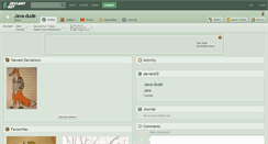 Desktop Screenshot of java-dude.deviantart.com
