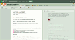 Desktop Screenshot of narusaku-shikaino.deviantart.com