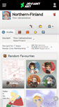 Mobile Screenshot of northern-finland.deviantart.com