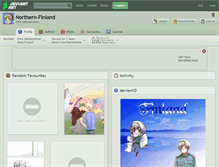 Tablet Screenshot of northern-finland.deviantart.com