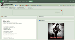 Desktop Screenshot of druscilla-drakul.deviantart.com
