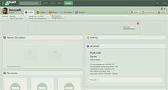 Desktop Screenshot of koollaid.deviantart.com