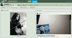 Desktop Screenshot of anngelik.deviantart.com