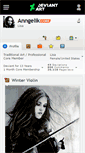 Mobile Screenshot of anngelik.deviantart.com