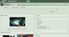 Desktop Screenshot of janusavon.deviantart.com