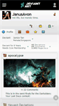 Mobile Screenshot of janusavon.deviantart.com