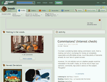 Tablet Screenshot of inoosh.deviantart.com