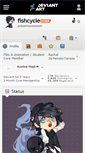 Mobile Screenshot of fishcycle.deviantart.com