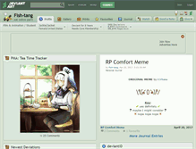 Tablet Screenshot of fish-tang.deviantart.com