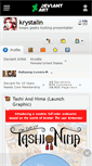 Mobile Screenshot of krystalin.deviantart.com