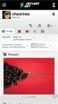 Mobile Screenshot of nheonheo.deviantart.com