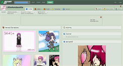Desktop Screenshot of littlemonsterette.deviantart.com