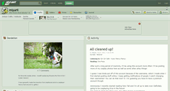 Desktop Screenshot of miyurii.deviantart.com