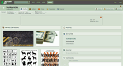 Desktop Screenshot of hurleyrocks.deviantart.com