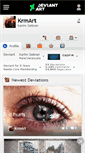 Mobile Screenshot of krmart.deviantart.com