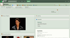 Desktop Screenshot of belmyne.deviantart.com