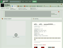 Tablet Screenshot of ferdians.deviantart.com
