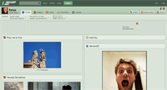 Desktop Screenshot of funus.deviantart.com