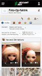 Mobile Screenshot of foto-op-fakink.deviantart.com