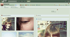 Desktop Screenshot of darkergirl.deviantart.com