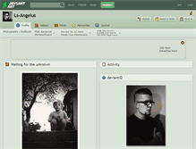 Tablet Screenshot of ls-angelus.deviantart.com