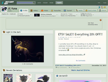Tablet Screenshot of jc-yuna.deviantart.com