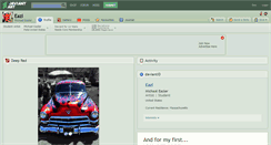 Desktop Screenshot of eazl.deviantart.com
