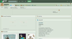 Desktop Screenshot of lukeslink.deviantart.com