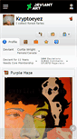 Mobile Screenshot of kryptoeyez.deviantart.com