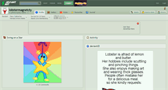 Desktop Screenshot of lobstermagnetcty.deviantart.com