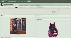 Desktop Screenshot of marcel-the-crow.deviantart.com