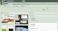 Desktop Screenshot of guoshuang.deviantart.com