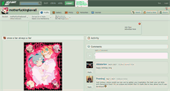 Desktop Screenshot of motherfuckingkawaii.deviantart.com