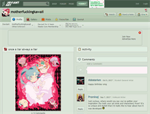 Tablet Screenshot of motherfuckingkawaii.deviantart.com