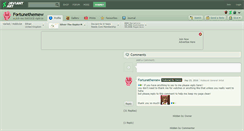 Desktop Screenshot of fortunethemew.deviantart.com